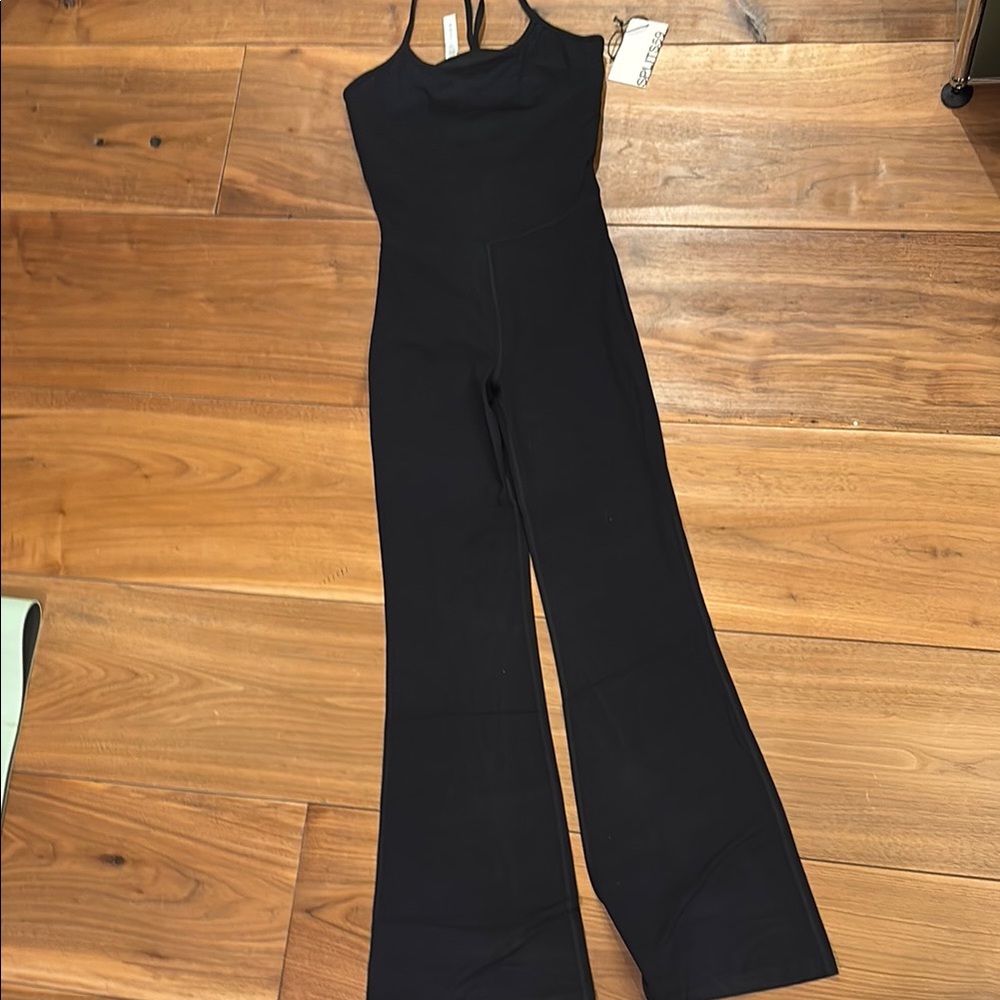 Splits59 Airweight flare jumpsuit size small NWT